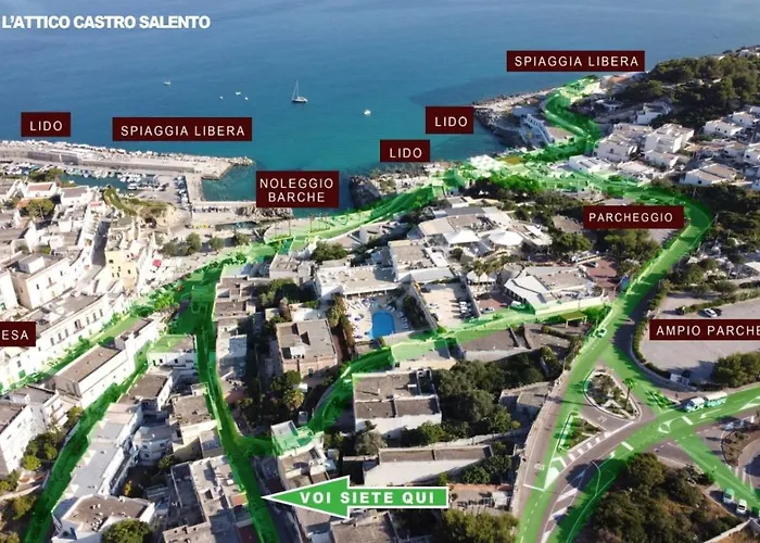 L' Attico Castrosalento Lejlighed Castro (Lecce)